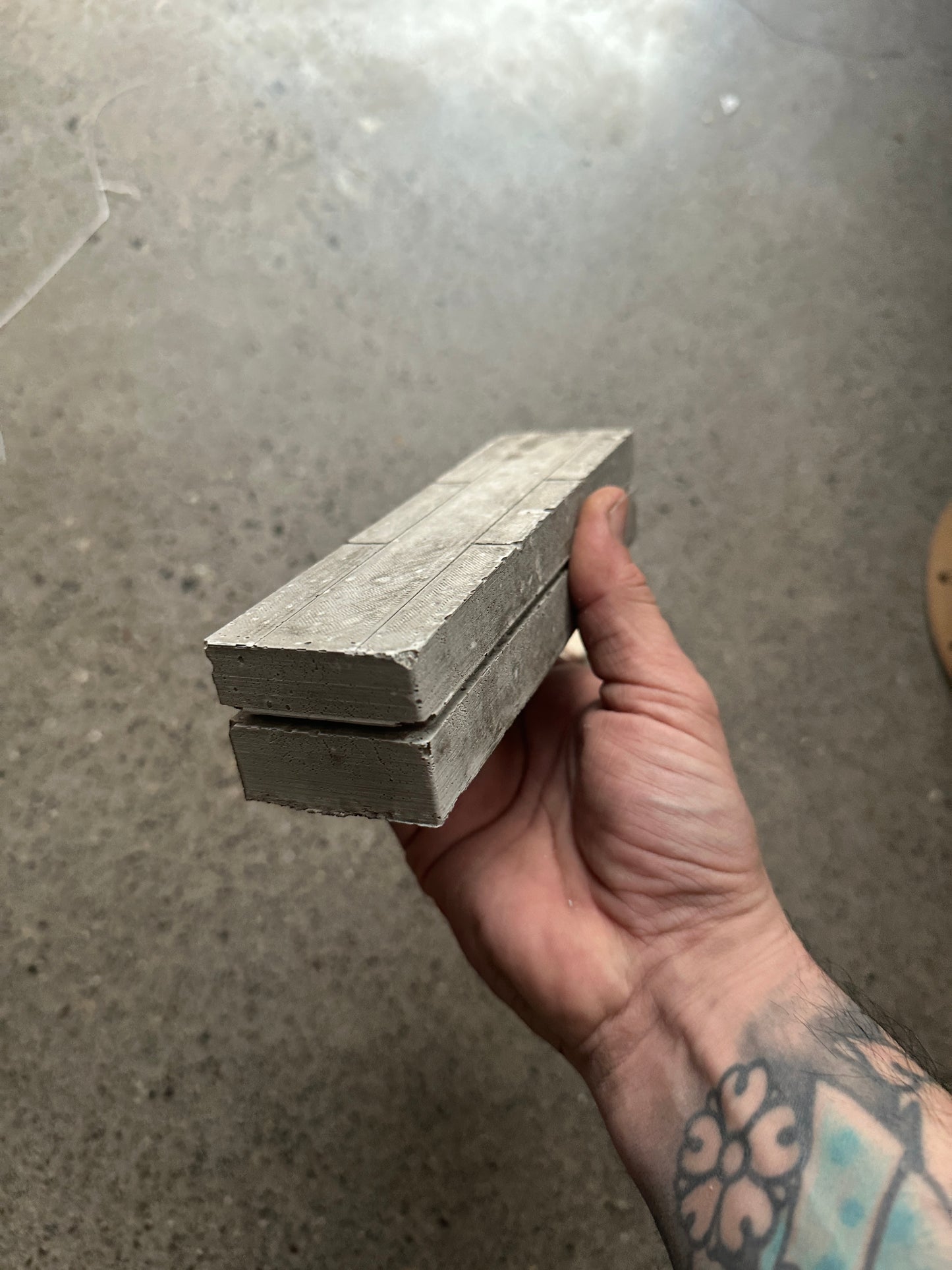 DIY mould park bench