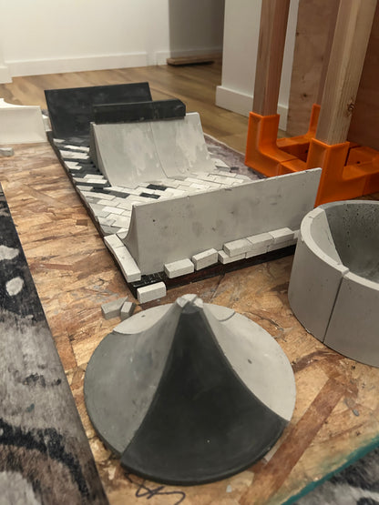 Field study half pipe