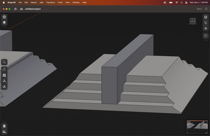 Large custom obstacle mold